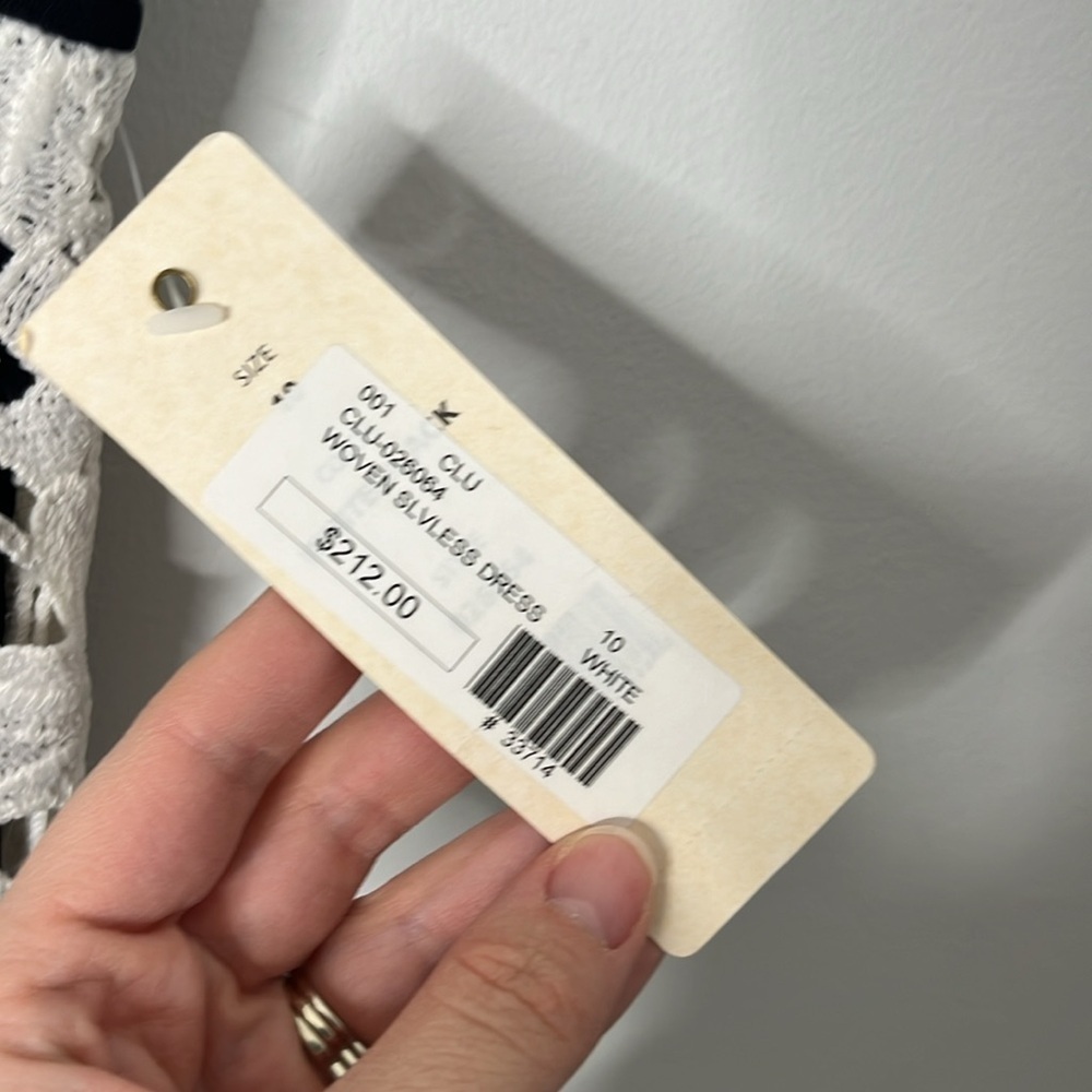 Anthropologie Cluny by Cynthia Steffe Woven Sleeveless Dress NWT - Picture 3 of 6